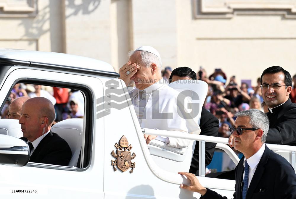 Pope Leo XIV Leads The General Audience - Vatican