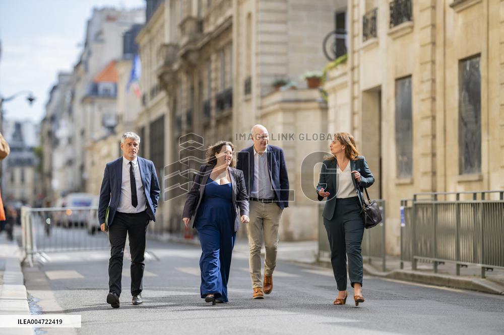 PM Lecornu Meets With Ecologist Party Heads - Paris