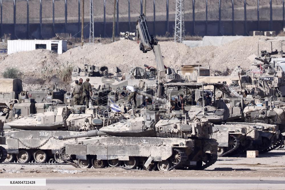 Israeli Army Said It Had Launched a Large-Scale Ground Operation - Gaza City