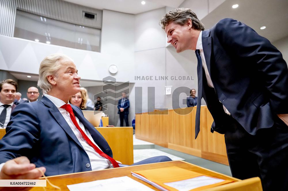 Geert Wilders At The First Day Of The General Political Considerations - The Hague