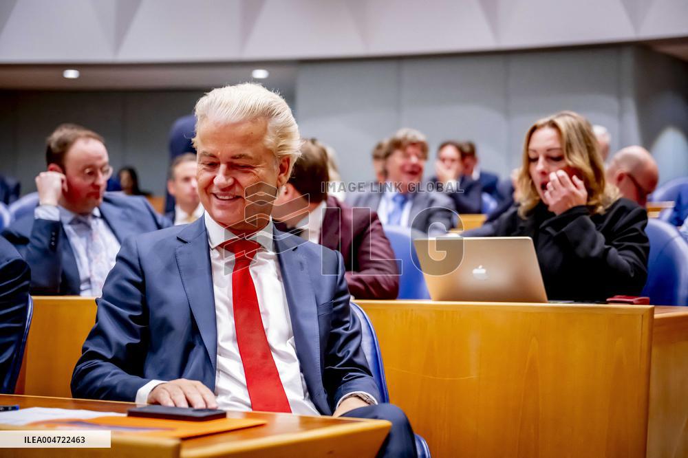 Geert Wilders At The First Day Of The General Political Considerations - The Hague