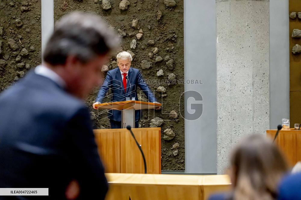 Geert Wilders At The First Day Of The General Political Considerations - The Hague