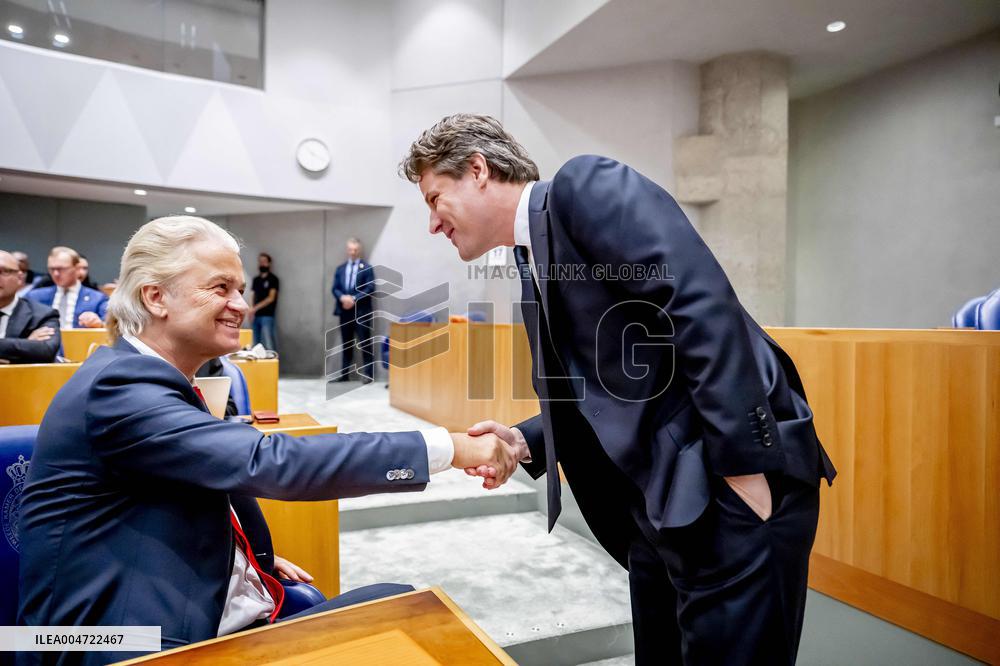 Geert Wilders At The First Day Of The General Political Considerations - The Hague