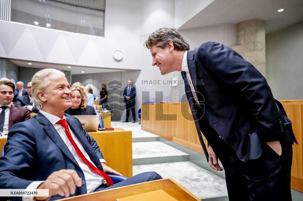 Geert Wilders At The First Day Of The General Political Considerations - The Hague