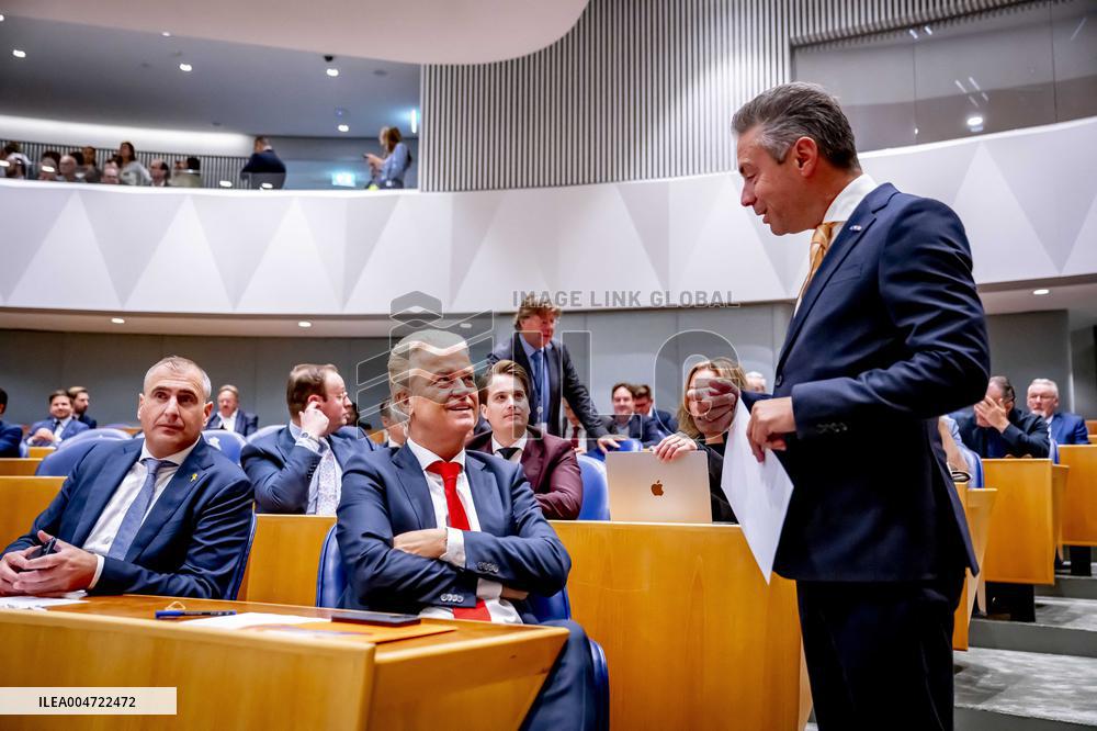 Geert Wilders At The First Day Of The General Political Considerations - The Hague