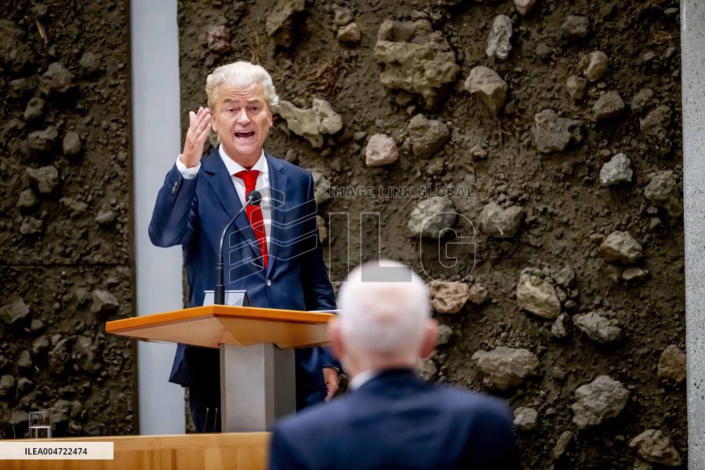 Geert Wilders At The First Day Of The General Political Considerations - The Hague