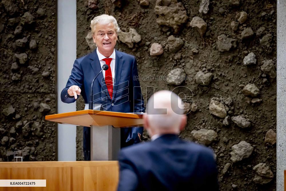 Geert Wilders At The First Day Of The General Political Considerations - The Hague