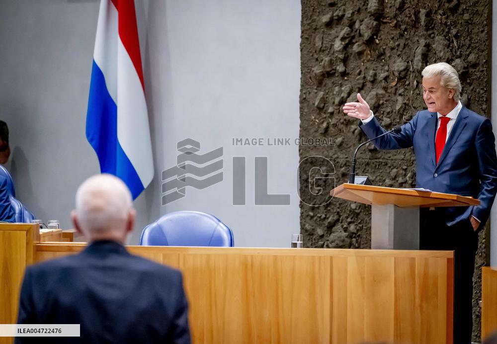 Geert Wilders At The First Day Of The General Political Considerations - The Hague