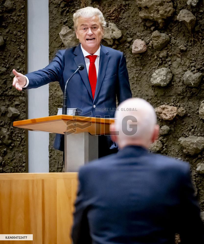Geert Wilders At The First Day Of The General Political Considerations - The Hague
