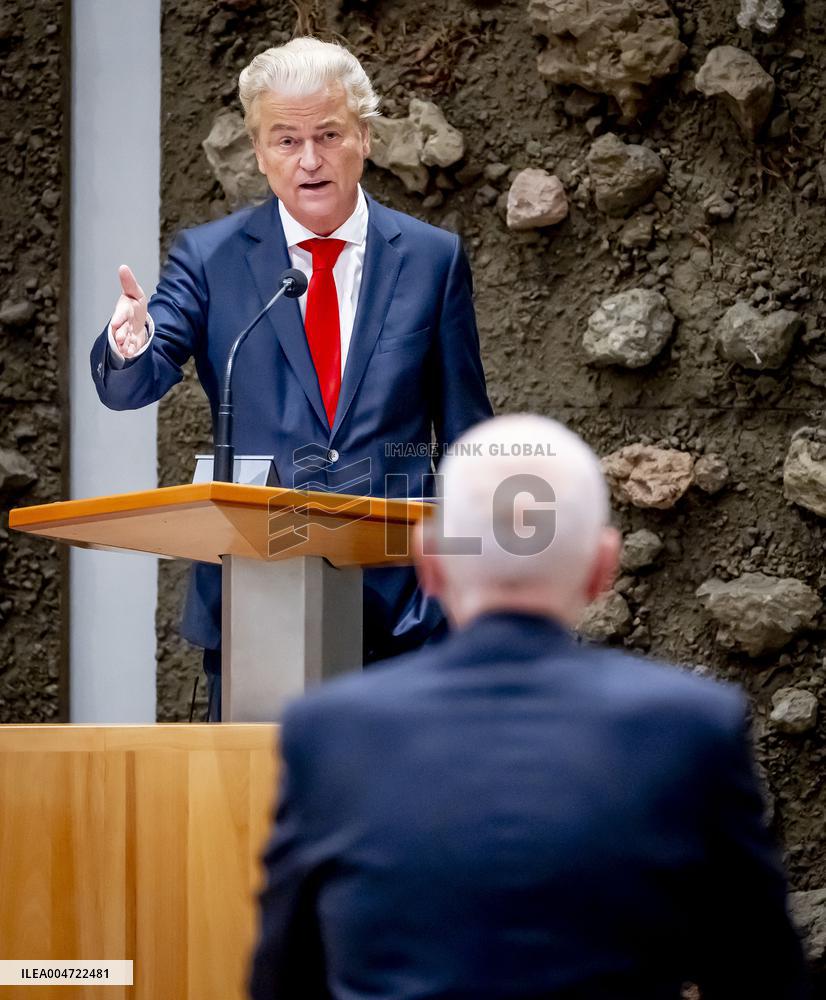 Geert Wilders At The First Day Of The General Political Considerations - The Hague