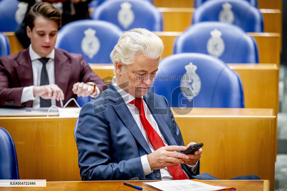 Geert Wilders At The First Day Of The General Political Considerations - The Hague