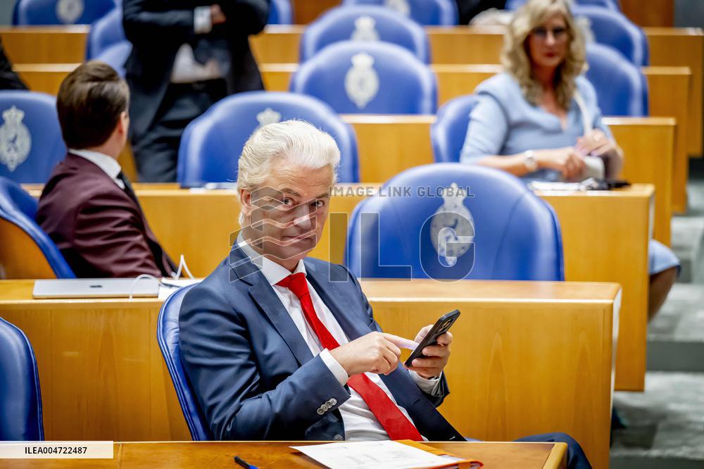 Geert Wilders At The First Day Of The General Political Considerations - The Hague