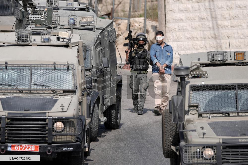 Military Operation in Central West Bank - Gaza