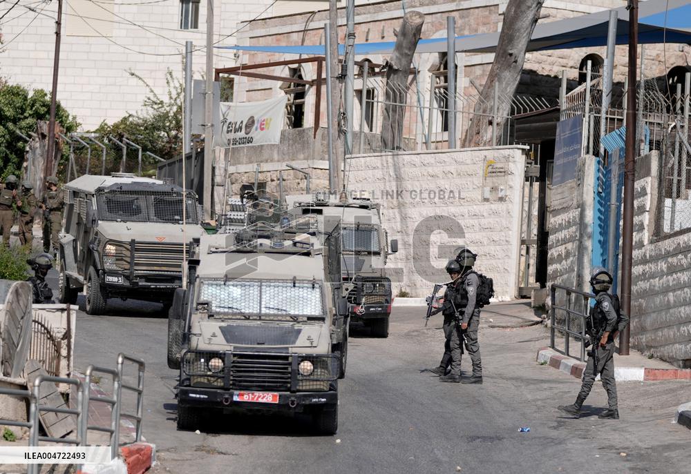 Military Operation in Central West Bank - Gaza