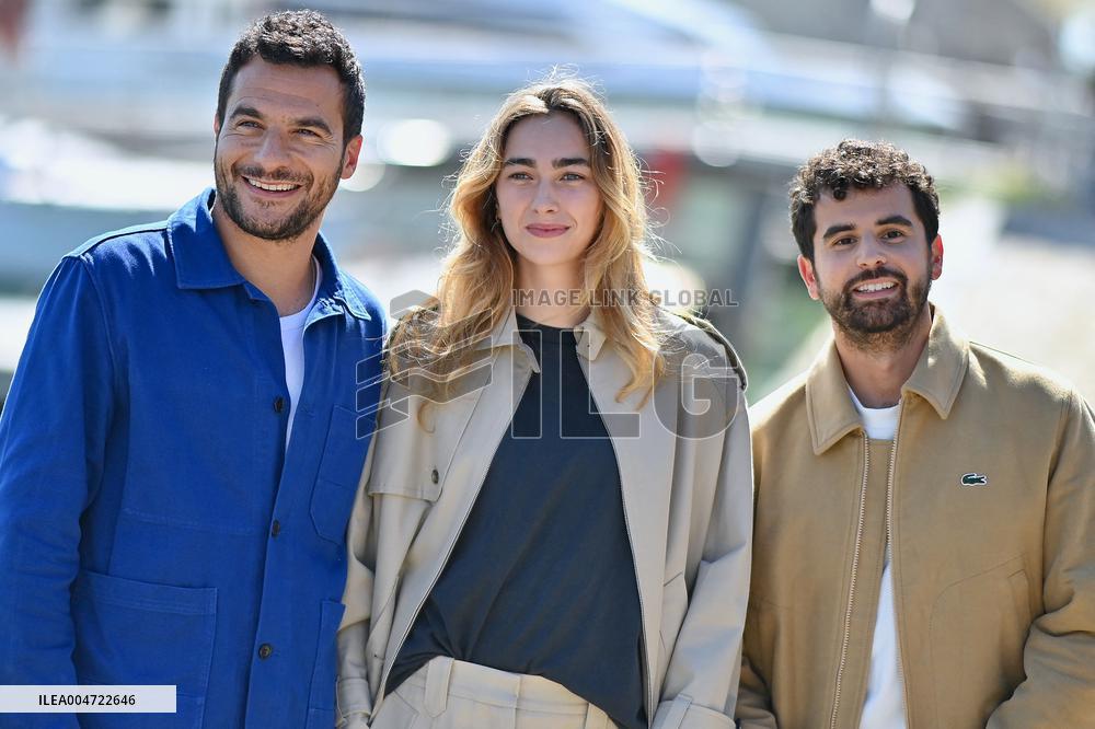 La Rochelle Fiction  La belle et le boulanger Photocall FC