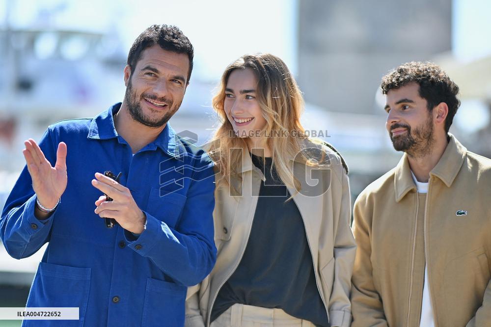 La Rochelle Fiction  La belle et le boulanger Photocall FC