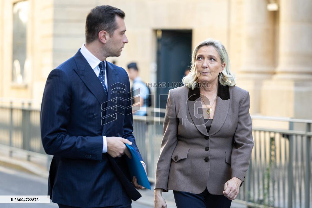 French PM Meets With Rassemblement National Party - Paris AJ