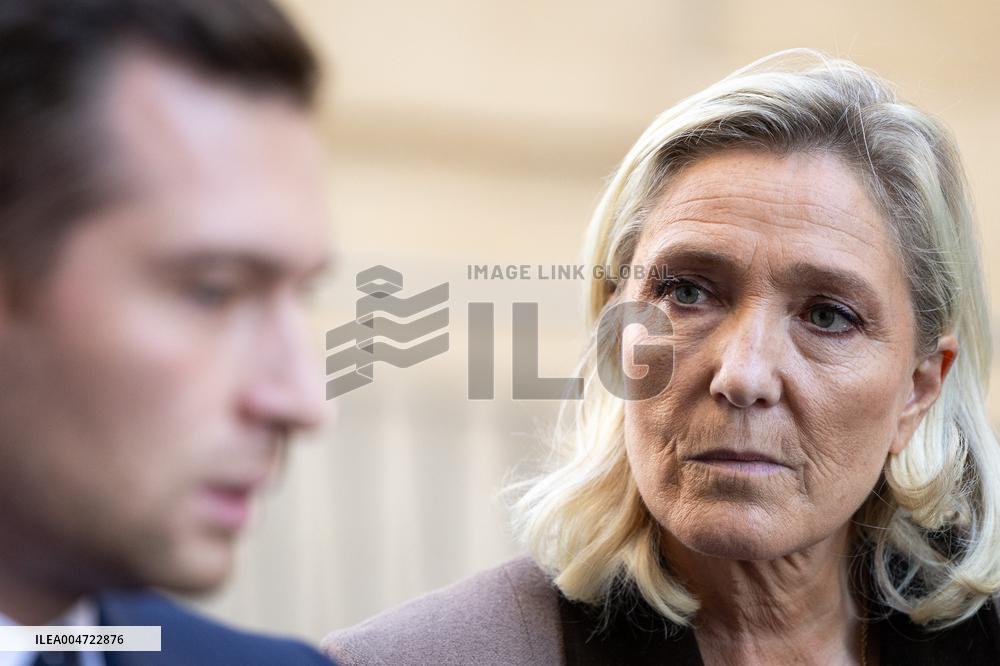 French PM Meets With Rassemblement National Party - Paris AJ