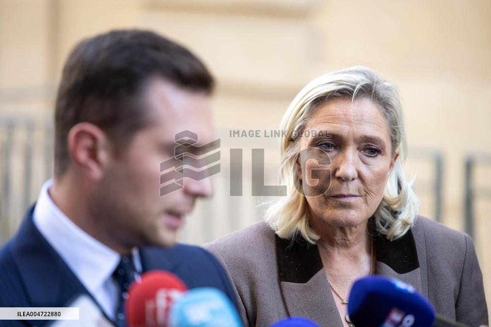 French PM Meets With Rassemblement National Party - Paris AJ