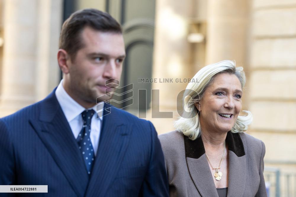 French PM Meets With Rassemblement National Party - Paris AJ