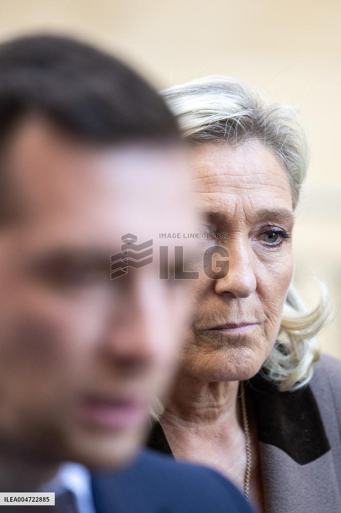 French PM Meets With Rassemblement National Party - Paris AJ