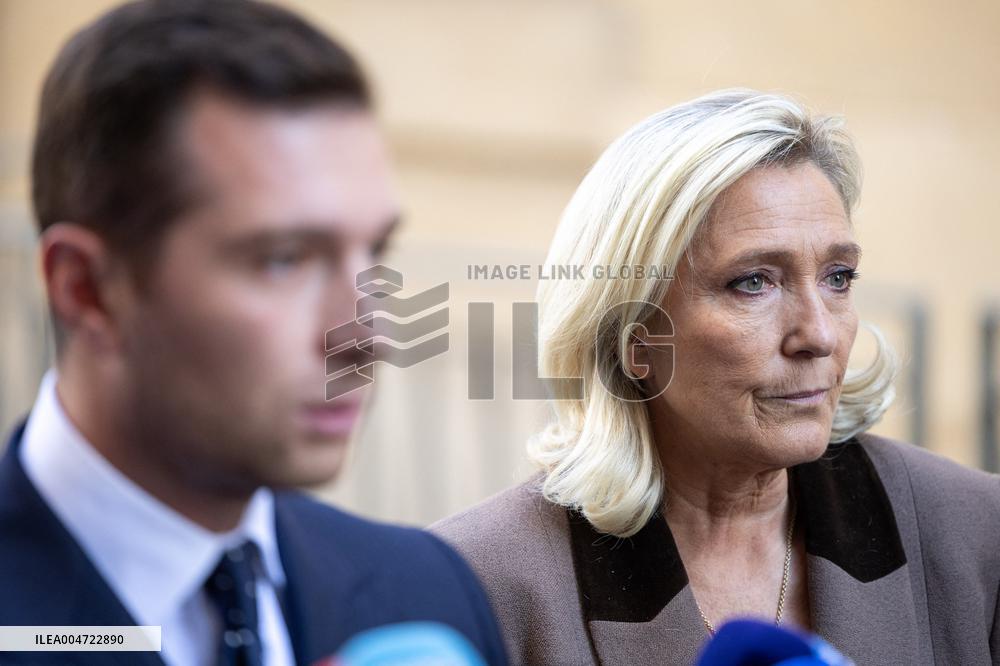 French PM Meets With Rassemblement National Party - Paris AJ
