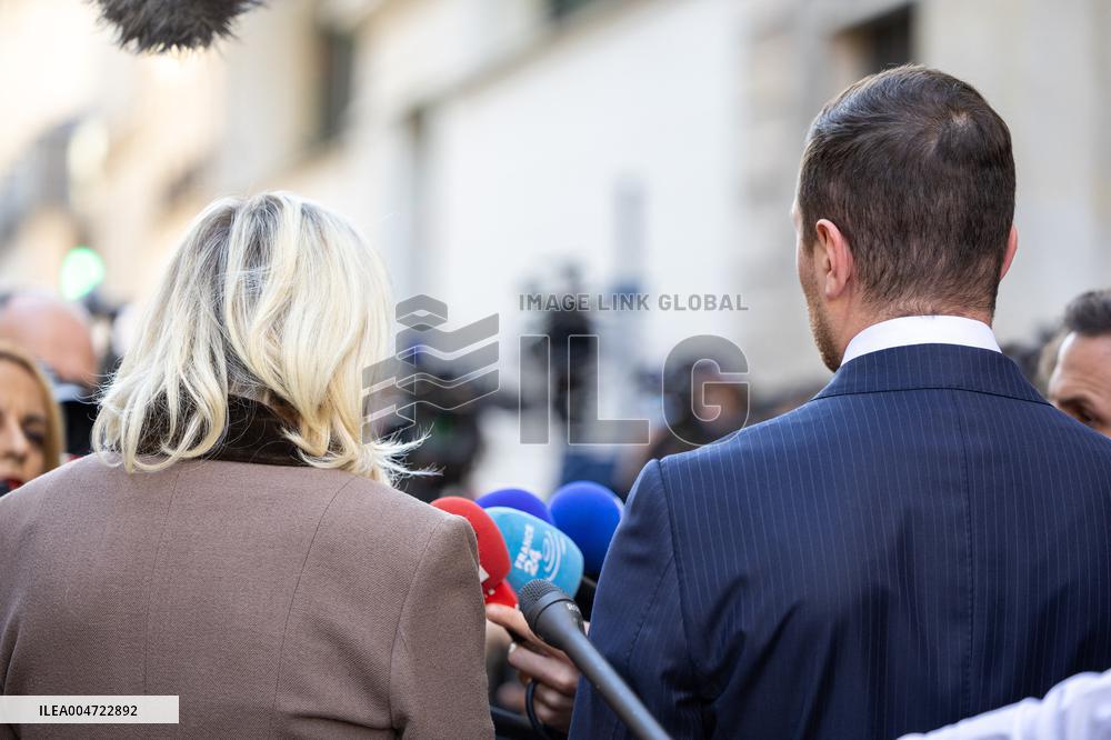 French PM Meets With Rassemblement National Party - Paris AJ
