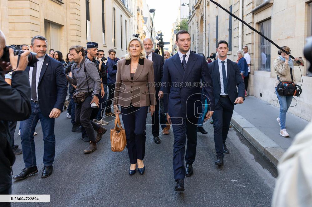 French PM Meets With Rassemblement National Party - Paris AJ