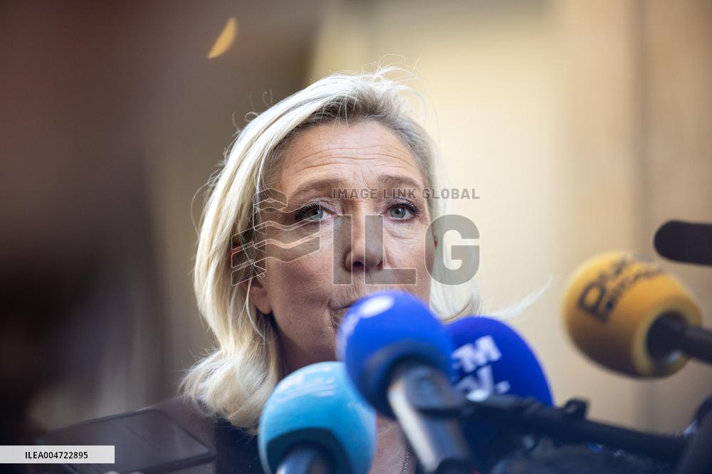 French PM Meets With Rassemblement National Party - Paris AJ