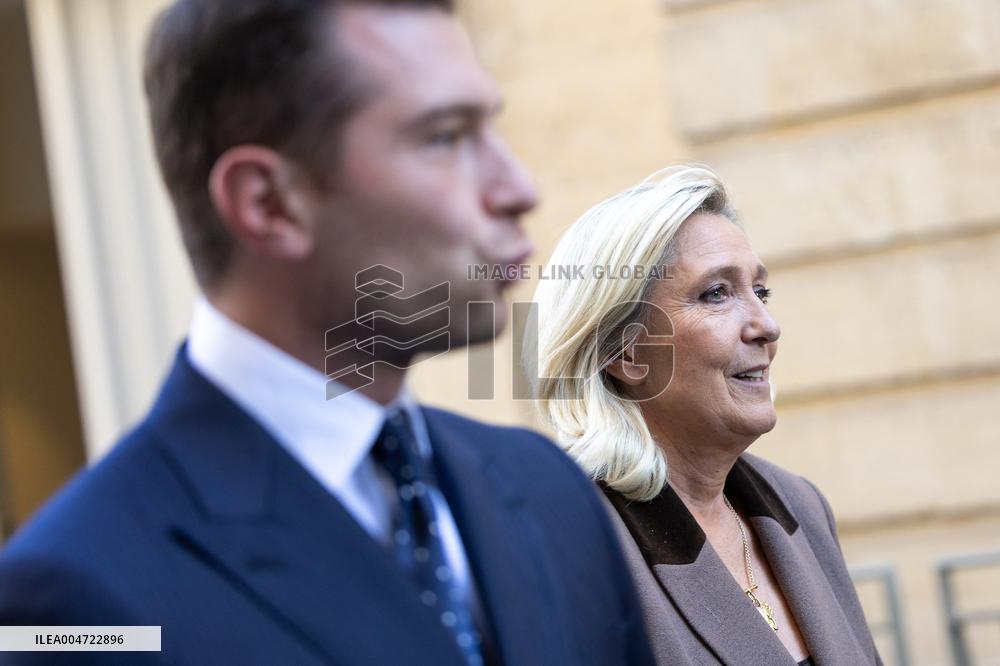 French PM Meets With Rassemblement National Party - Paris AJ