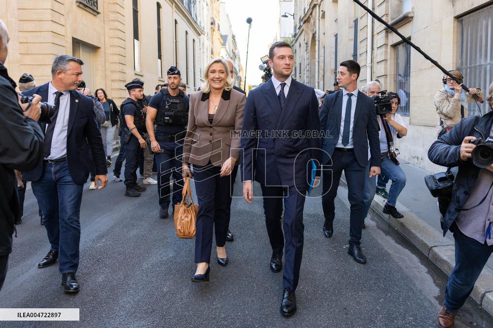 French PM Meets With Rassemblement National Party - Paris AJ