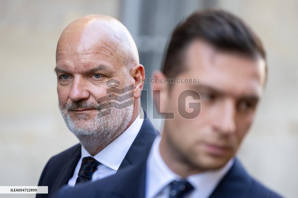 French PM Meets With Rassemblement National Party - Paris AJ