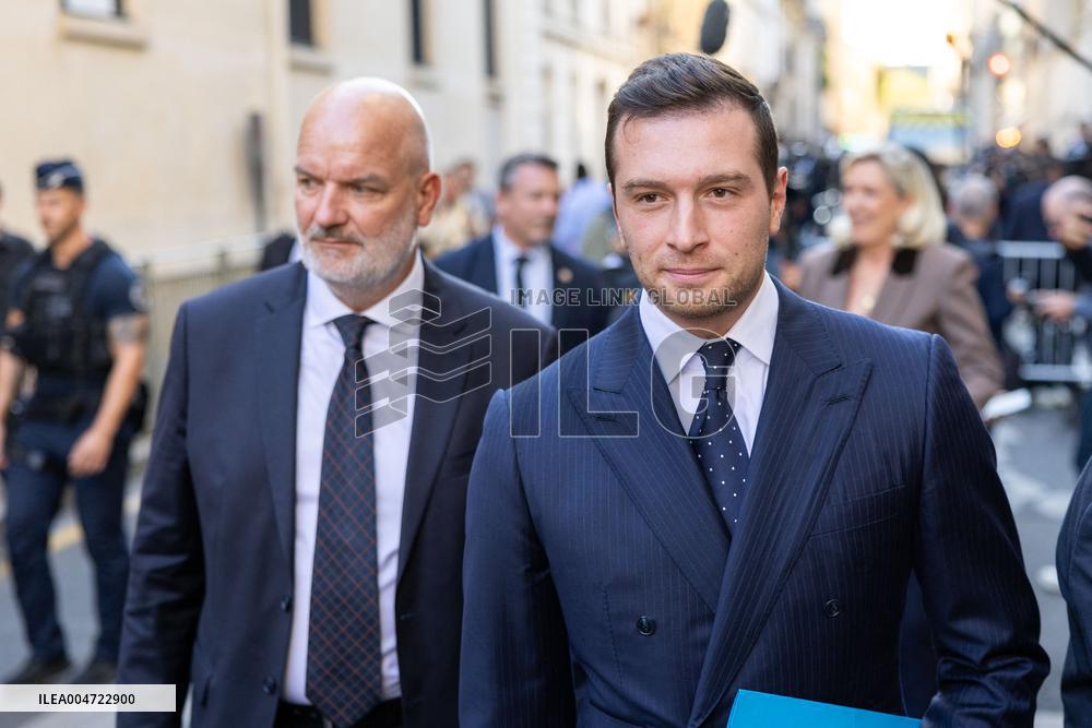 French PM Meets With Rassemblement National Party - Paris AJ