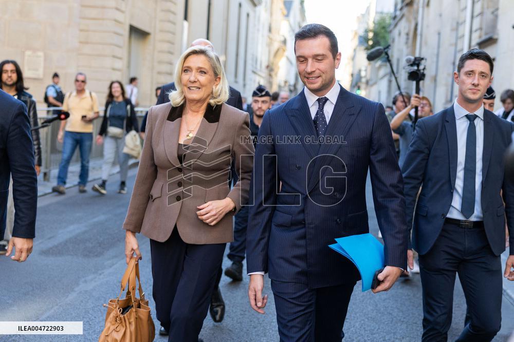 French PM Meets With Rassemblement National Party - Paris AJ