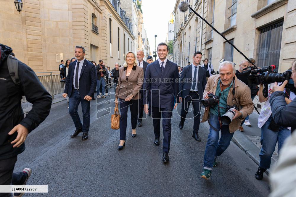 French PM Meets With Rassemblement National Party - Paris AJ