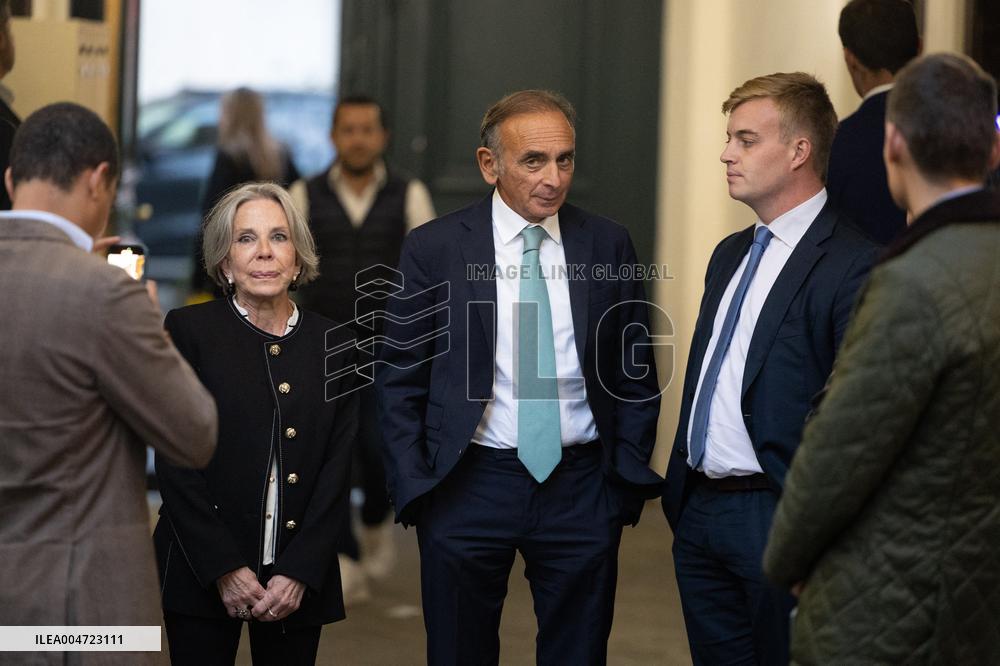 Reconquete meeting for Paris special election - Paris