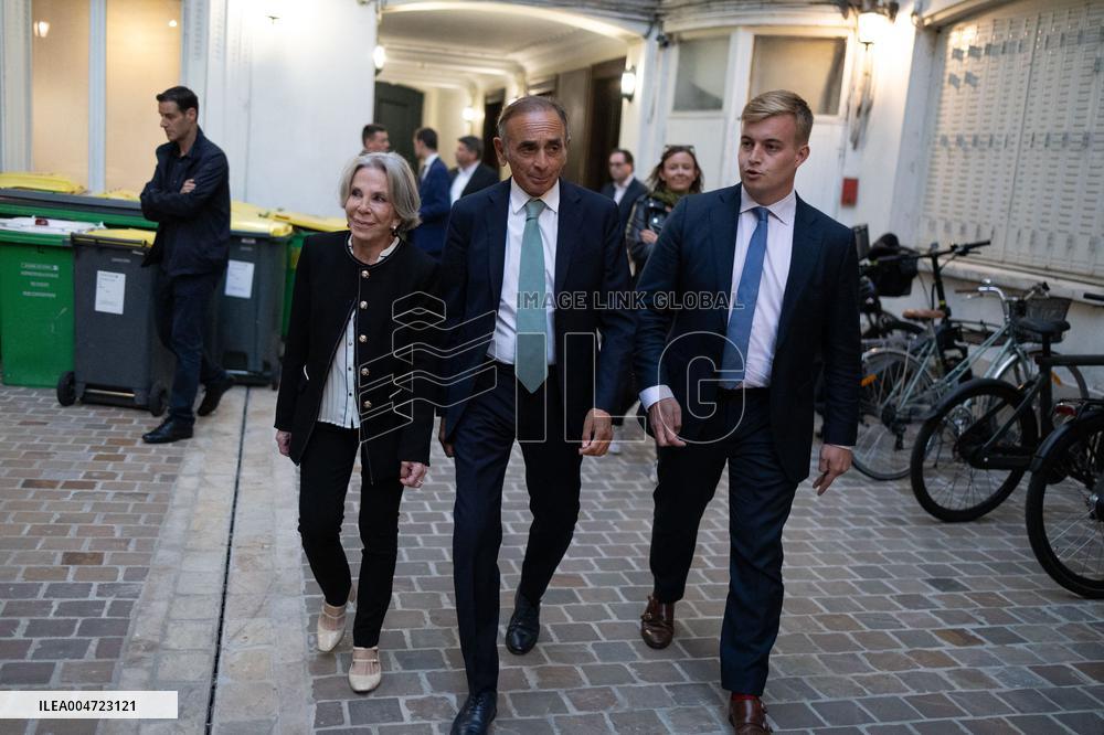 Reconquete meeting for Paris special election - Paris