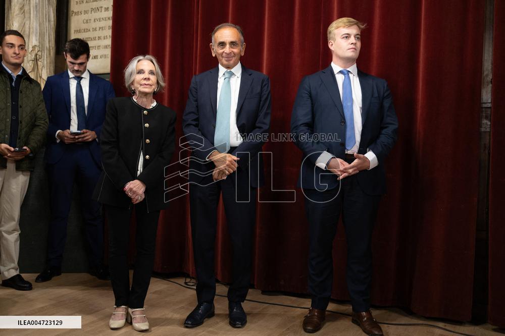 Reconquete meeting for Paris special election - Paris