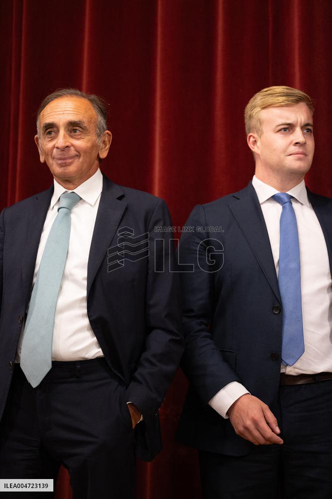 Reconquete meeting for Paris special election - Paris