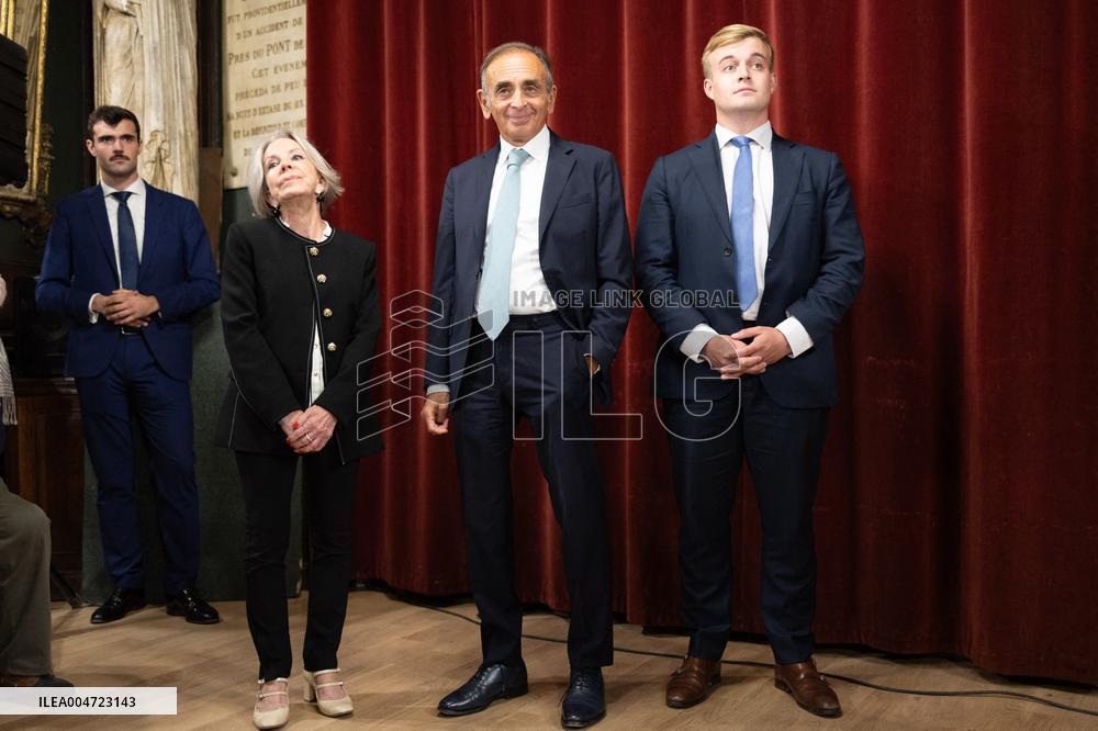 Reconquete meeting for Paris special election - Paris