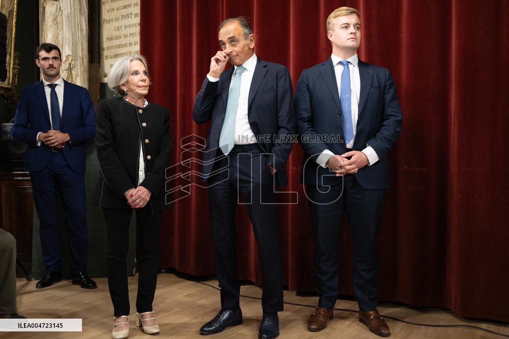 Reconquete meeting for Paris special election - Paris