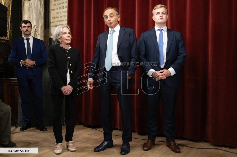 Reconquete meeting for Paris special election - Paris