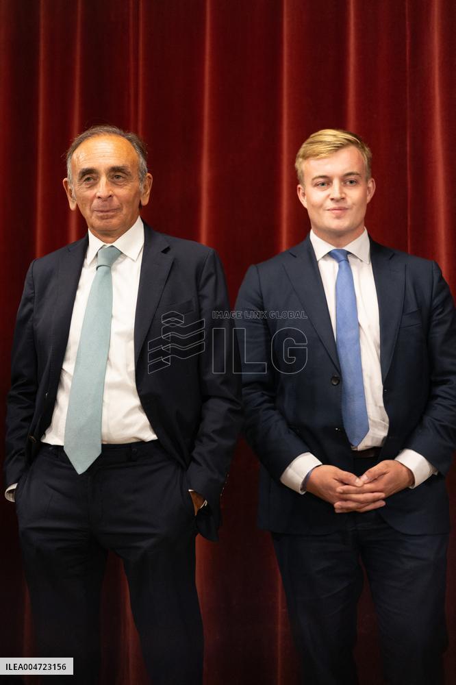 Reconquete meeting for Paris special election - Paris