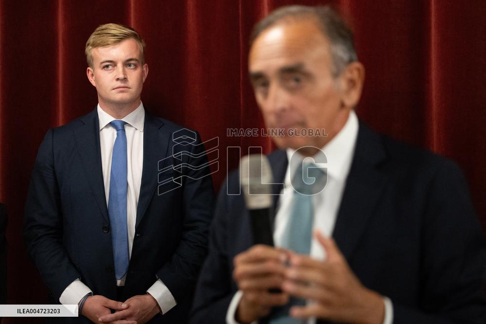 Reconquete meeting for Paris special election - Paris