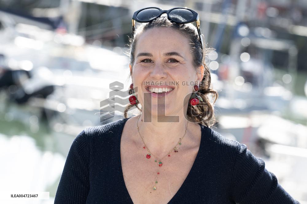 Rochelle Fiction Festival Antonia de Redinger photocall