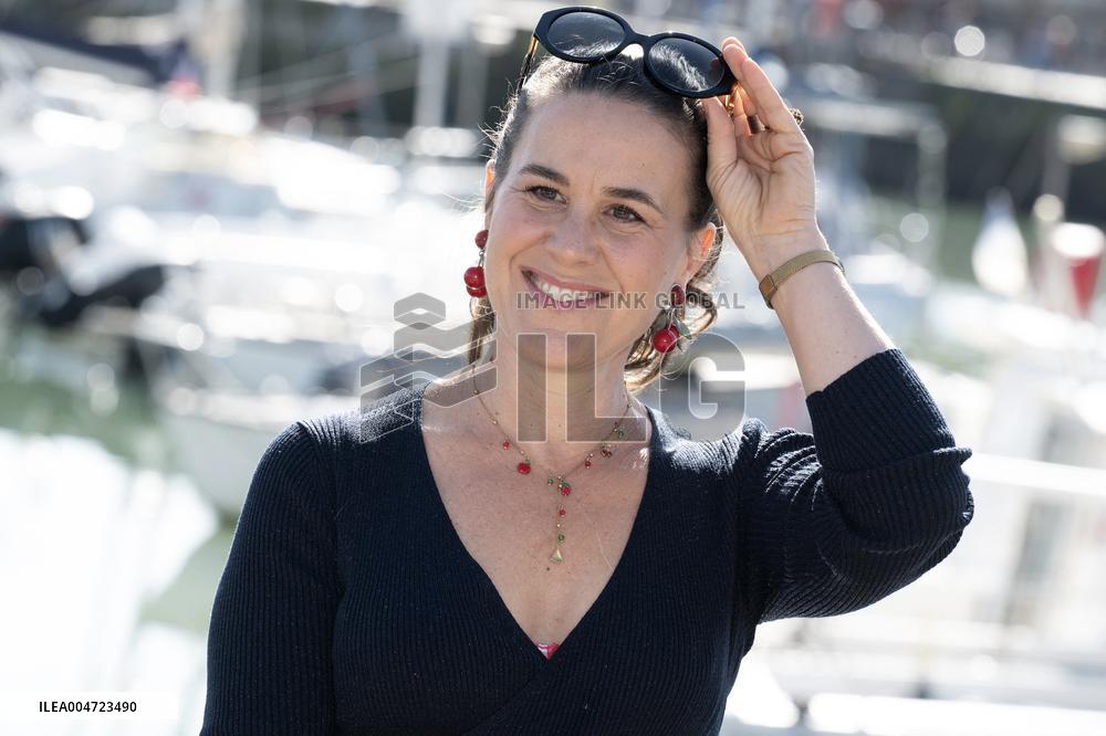 Rochelle Fiction Festival Antonia de Redinger photocall