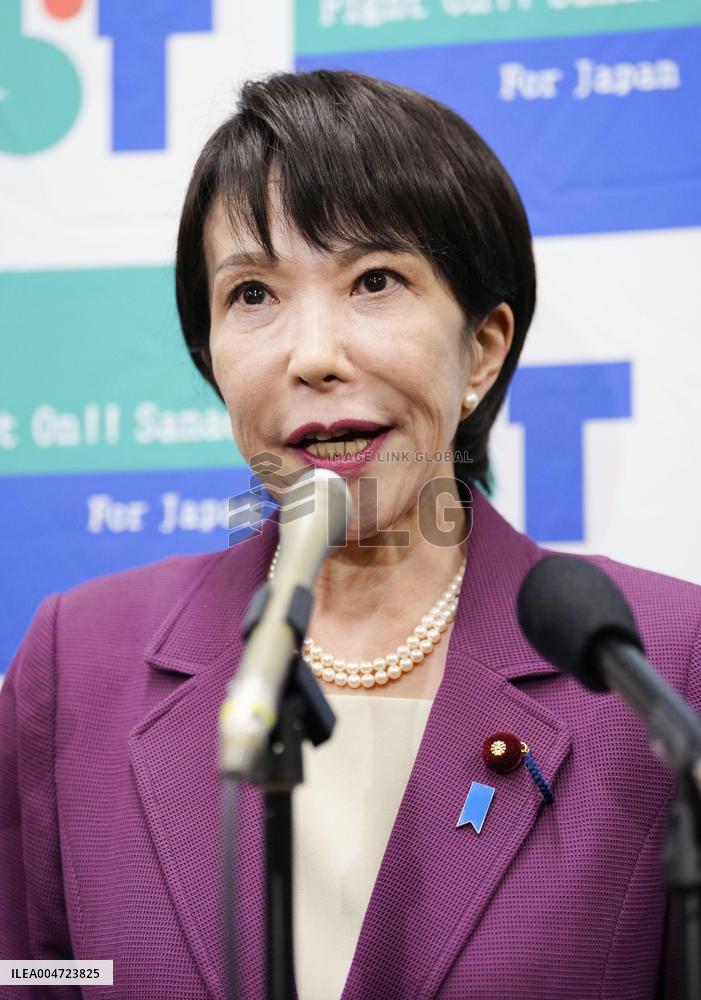 Takaichi to run for LDP head