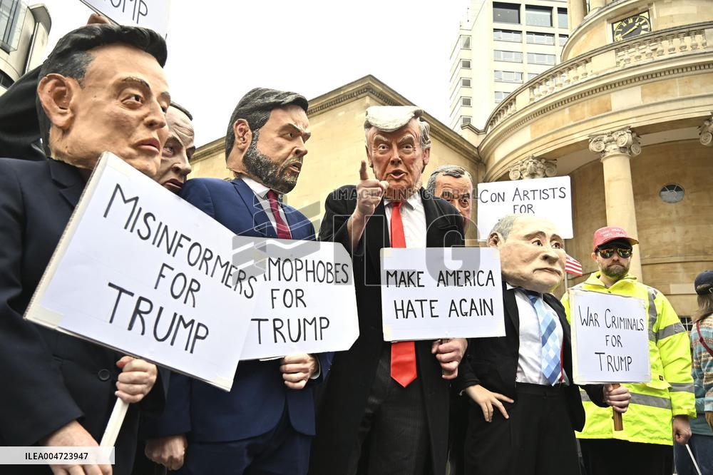Anti-Trump rally in Britain