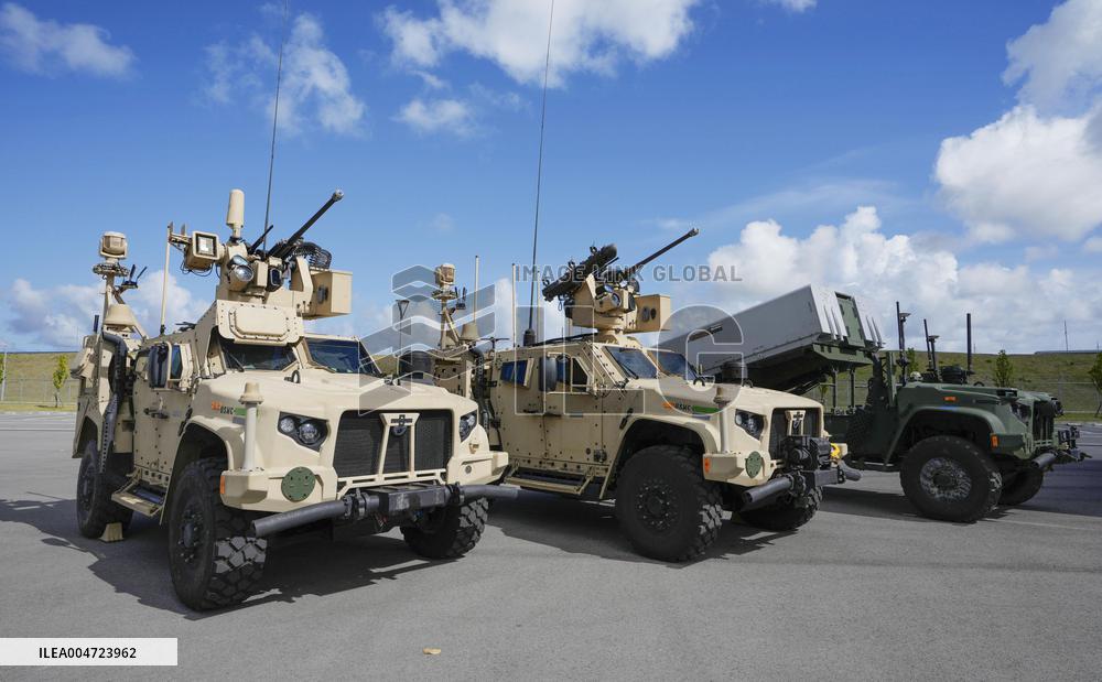 Japan-U.S. joint drill on Ishigaki Island