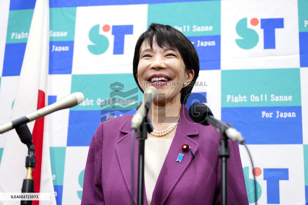 Takaichi to run for LDP head